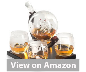 Best Whiskey Decanter - Royal Decanters Etched Globe Whiskey Decanter Gift Set Review